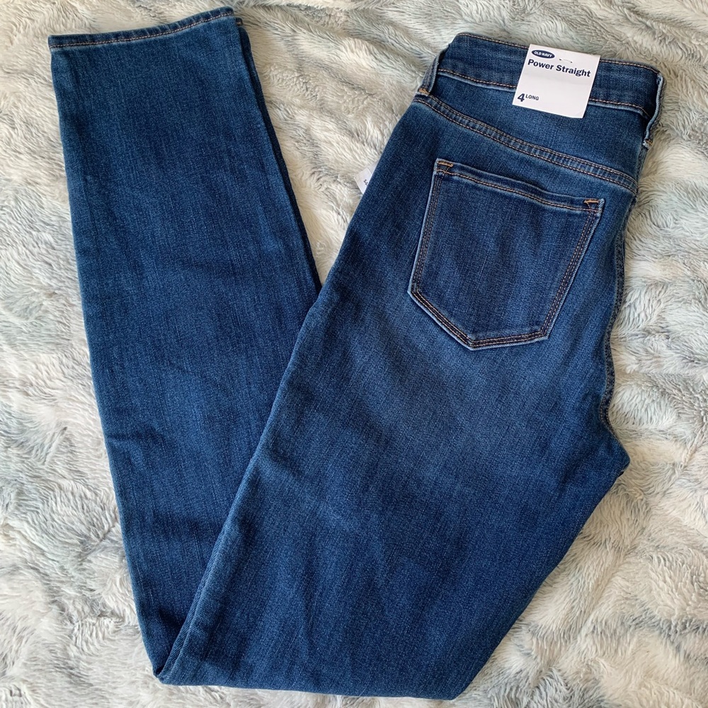 Old navy straight jeans